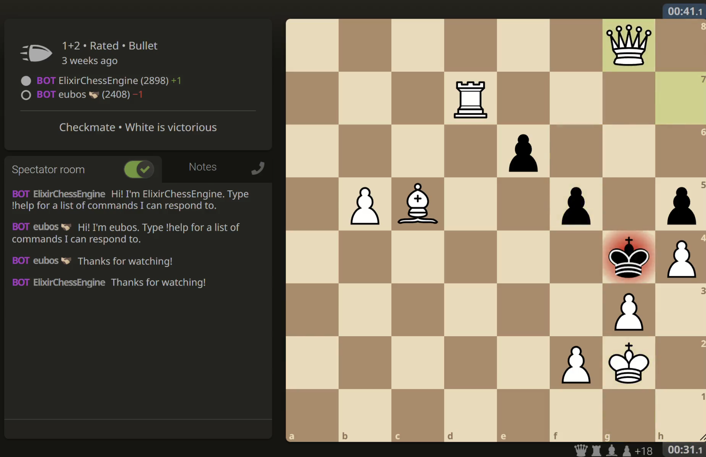 Elixir Chess Engine